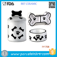 3 PCS Jar de stockage alimentaire bol d&#39;eau accessoires pour animaux de compagnie en gros Chine